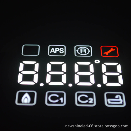 Custom 1.7 Inch Seven Segment Display for Manufacturer